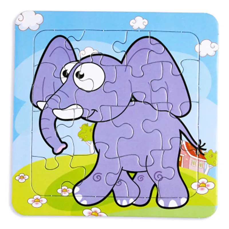 

Paper Drawing Toy Puzzle Toy Educational Developmental Baby Kids Training Toys For Children Animal Puzzles Paper Toy