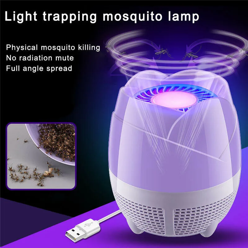 Электроника usb Mosquito Killer лампа борьбы с вредителями 15x13x10 см электрическая ловушка для летающих насекомых для домашнее внутреннее наружное сад