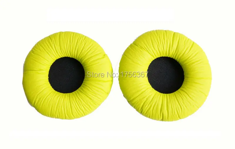 

Original earmuffs, nondestructive sound quality Ear pads replacement (Cushion) for Sony MDR-PQ2 PQ2 headphones ear caps(Yellow)