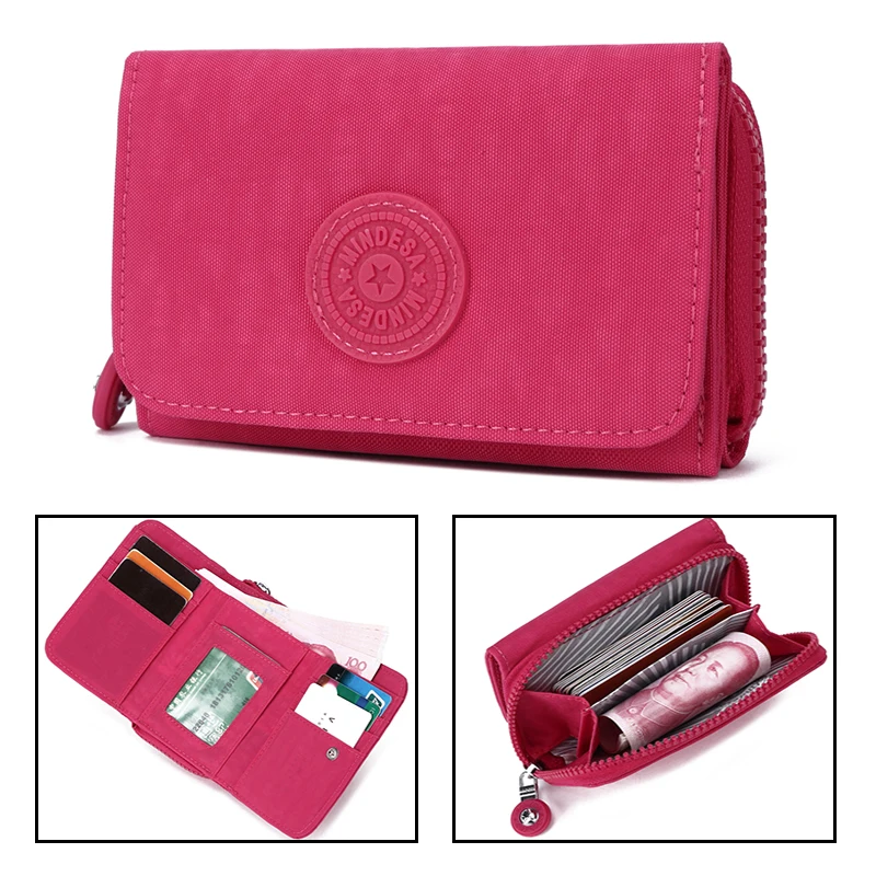 short wallet waterproof purse nylon women's wallets money bag thress sizes slim wallet short wallet waterproof purse nylon women's wallets money bag thress sizes slim wallet