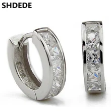 SHDEDE Korea Trendy Schmuck Zirkonia Ohr Manschette Damen Mode Kleine Hoop Ohrring für Frauen Geschenk + * WHEA138(China)