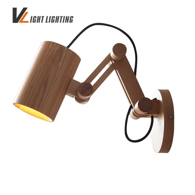 Oak Modern Wooden Wall Lamp Lights For Bedroom Home Lighting Oak Modern Wooden Wall Lamp Lights For Bedroom Home Lighting Sconce Solid