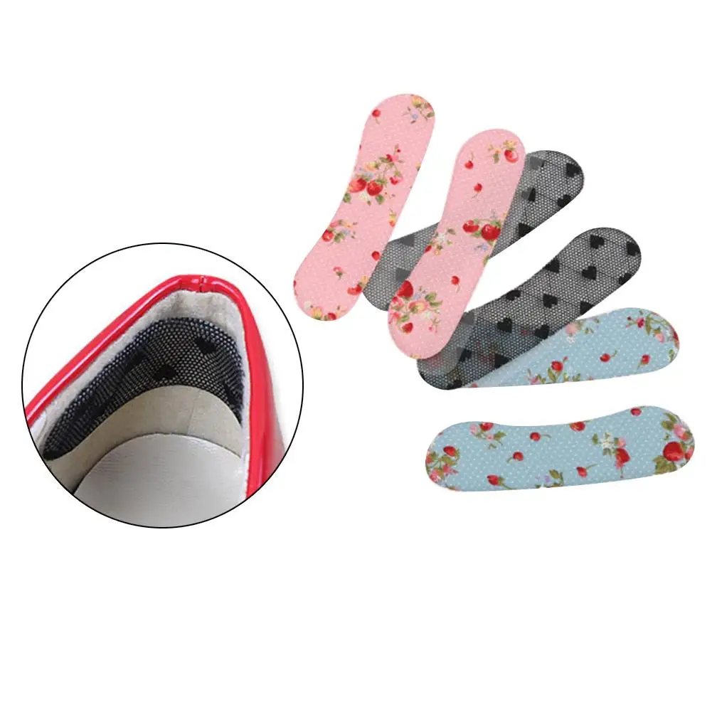 

1Pair Sticky Fabric Shoe Back Heel Inserts Insoles Pads Cushion Liner Grips Foot Care Protector Drop Shipping