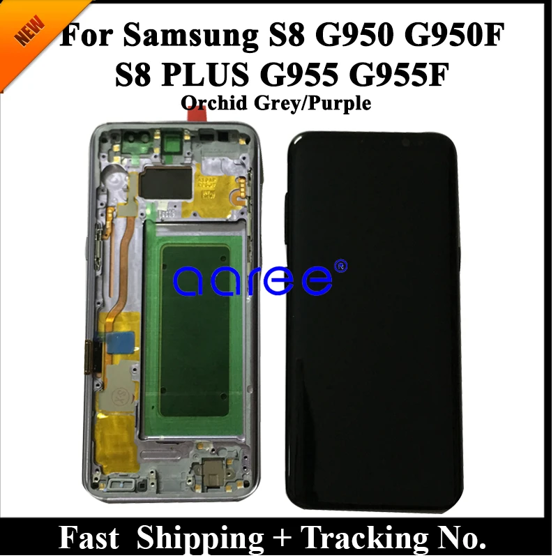 Супер AMOLED lcd для samsung S8 PLUS lcd G955F lcd для samsung S8 Plus lcd экран сенсорный дигитайзер сборка