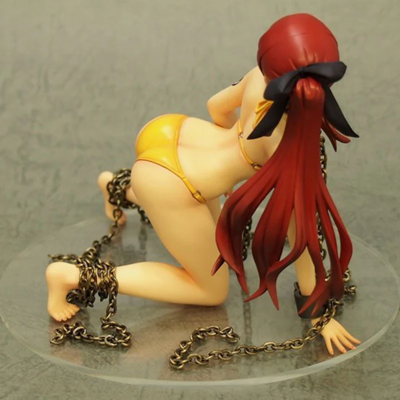  Sexy Anime Fairy Tail Erza Figure Swimsuit Verion Erza Scarlet Doll PVC Action Figure Toy Brinquedos 13CM (4)