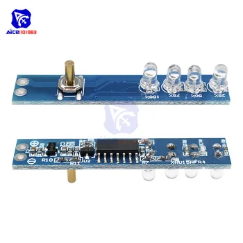 

1S 2S 3S 4S Lithium Battery Capacity LED Indicator Display Module Board Power Level Indicator For 18650 Lithium Battery DIY Kit