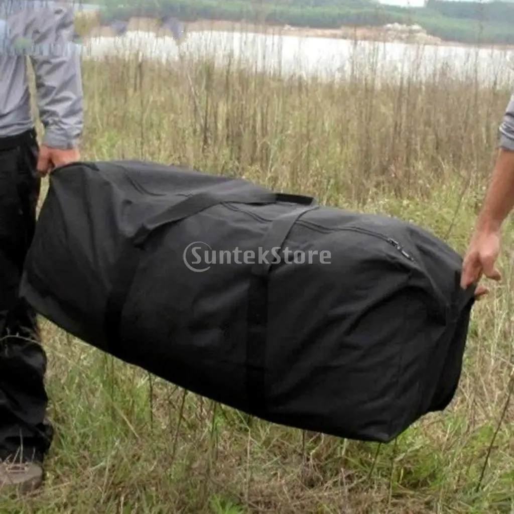 Черный XXL 180L большой емкости Водонепроницаемый Открытый Отдых Путешествия 1000D Ткань Оксфорд вещевой мешок рюкзак 110x40x40 см