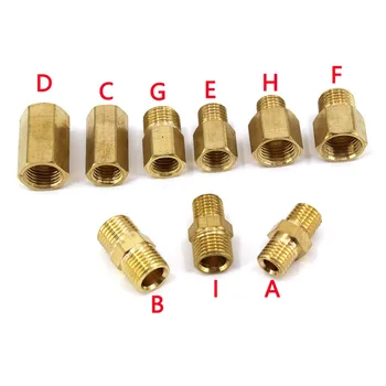 

PCP Airforce Copper Double End Male Plug Quick Coupler Connector M10x1 M8x1 Female Male Thread Air Socket Connection Fittings