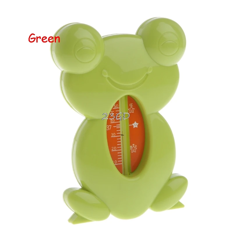 Милый мультяшный лягушка Ванна безопасный водный термометр тестер для детей - Цвет: Green
