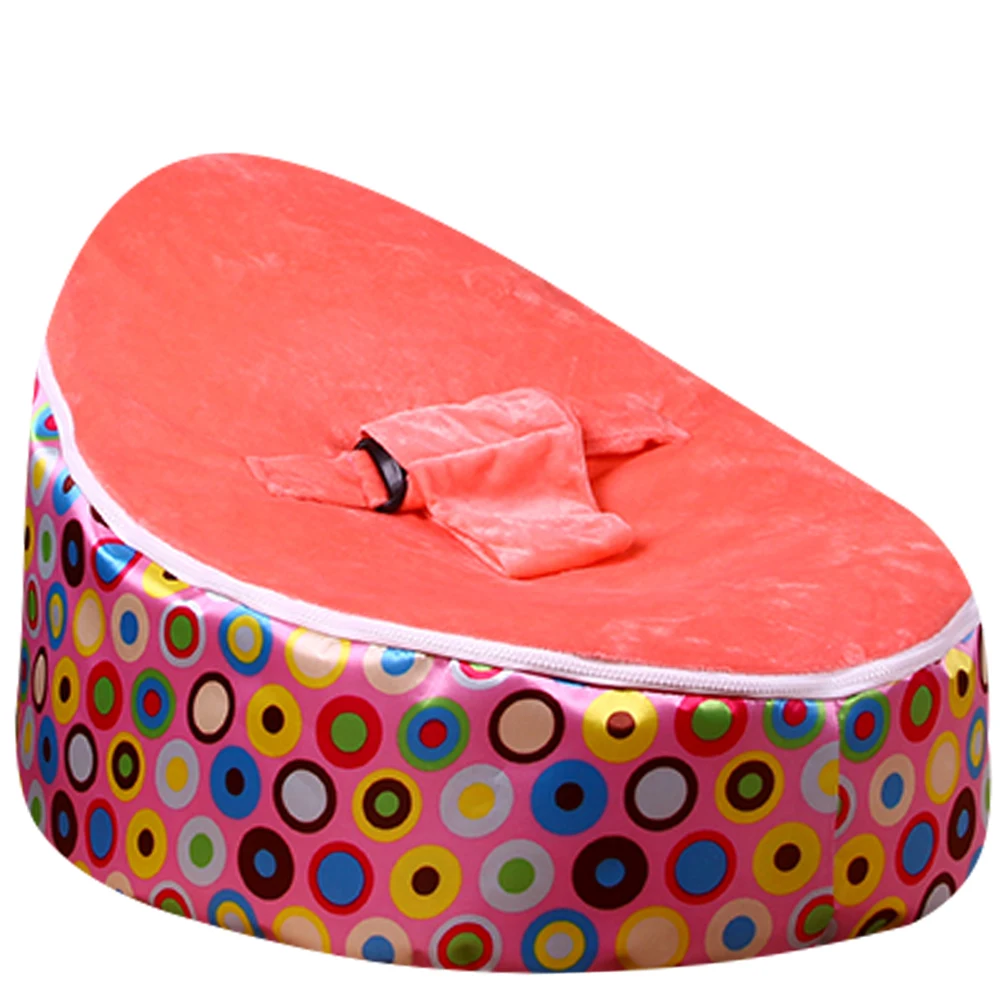 Levmoon Medium Pink Circl Beanbags Bean Bag Chair Kids Bed For Sleeping Portable Folding Child Seat Sofa Zac Without The Filler Levmoon Medium Pink Circl Beanbags Bean Bag Chair Kids Bed For Sleeping Portable Folding Child Seat Sofa Zac Without The Filler