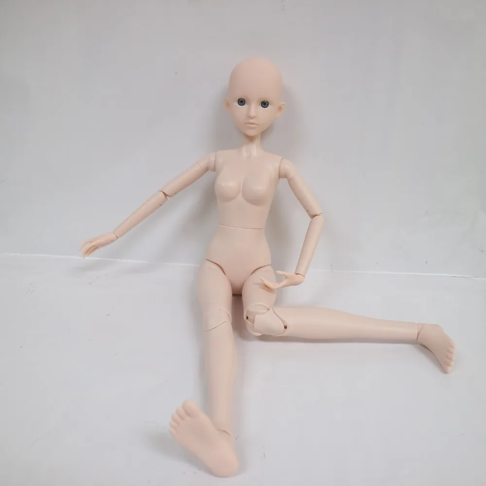 1/4 BJD Обнаженная кукла 45 см Пластик совместный подвижный куклы, без набора для макияжа окружность головы 17,5 см