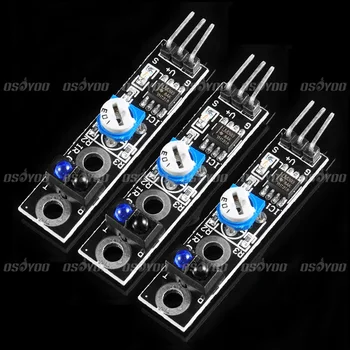 

TCRT5000 Infrared Reflect Photoelectric Switch IR Barrier Line Track Sensor 3pcs/lot Free Shipping & Drop Shipping