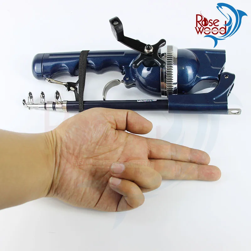 Folding mini folding rod with 107pcs fishing soft lures folding rod thworm jig head worm  telescopic pole portablefishing rod 9