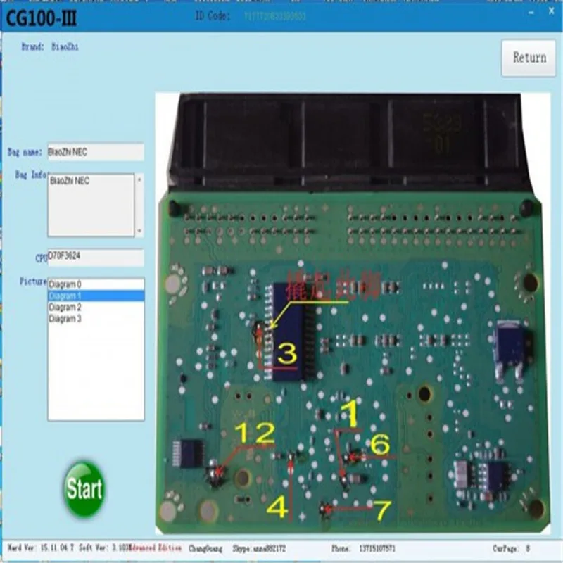 Лидер продаж CG100 полная версия профессиональных CG100 Поддержка Renesas V3.9 Авто Подушка безопасности средство сброса высокое качество CG100