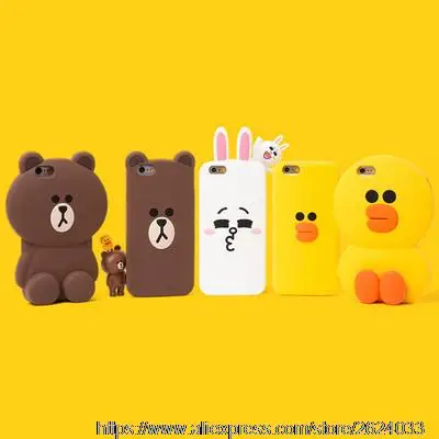 Stereo case for font b iphone b font 6 plus phone case soft silica gel case