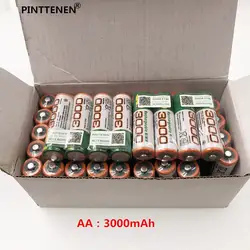 4/8/12 Piezas/libre eleccin Нуэво 1,2 В AA3000mah NI-MH batera recargable 3000 мАч de Alta capacidad-де-ла batera ecolgica