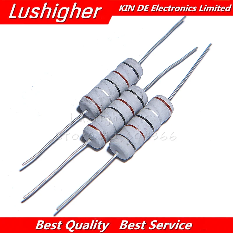 100 ohm 1//2Watt Carbon Film Resistors 5/% You get 10 resistors