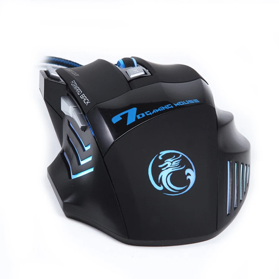 IMice X7 Проводная игровая клавиатура Мышь Профессиональный Точек на дюйм Регулируемая 7 кнопок USB Оптический геймер компьютер Мышь мышь для ПК, ноутбук