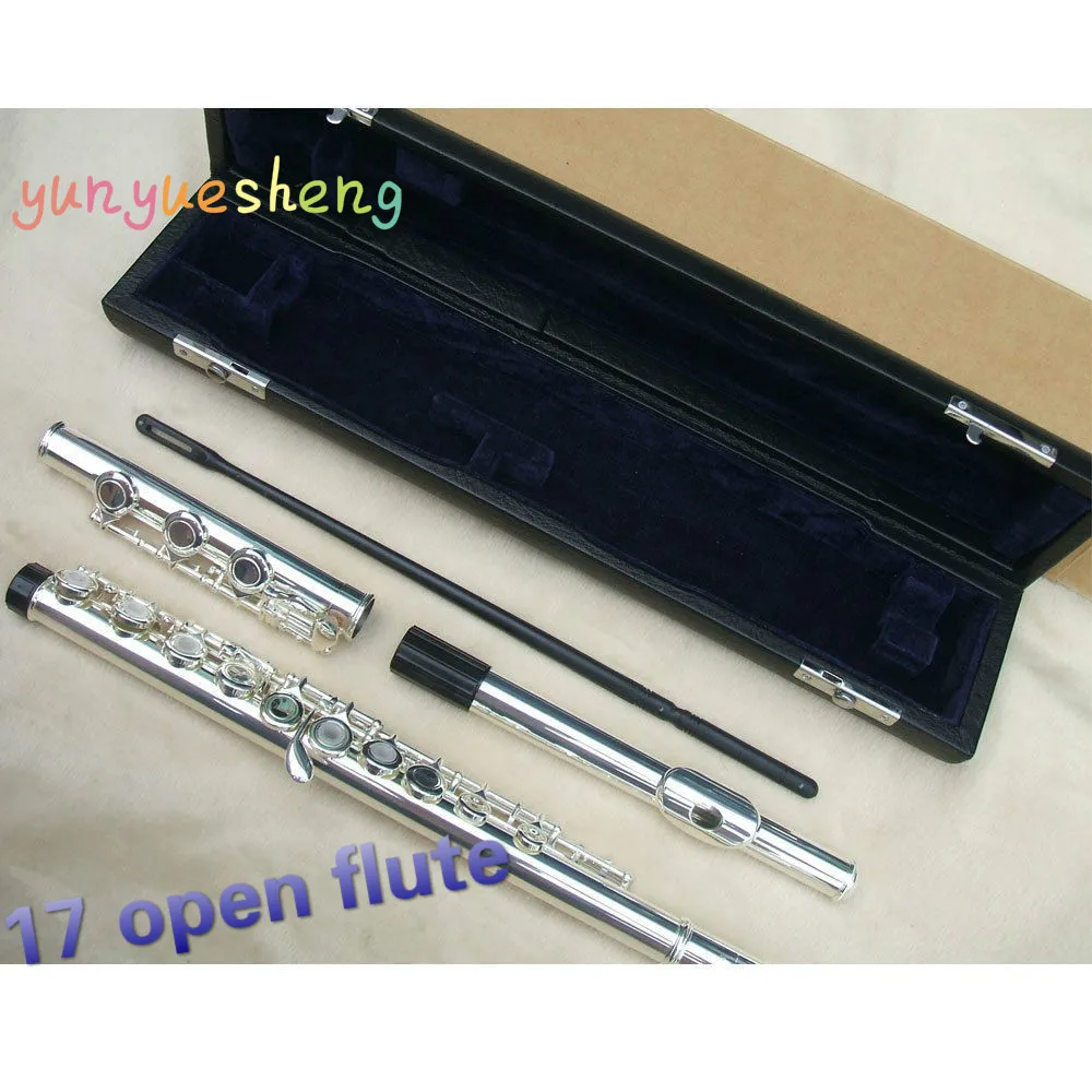 

17 OPEN FLUTE KIT B FOOT CASE+GREASE+STICK+CLEANING CLOTH+SCREWDRIVER