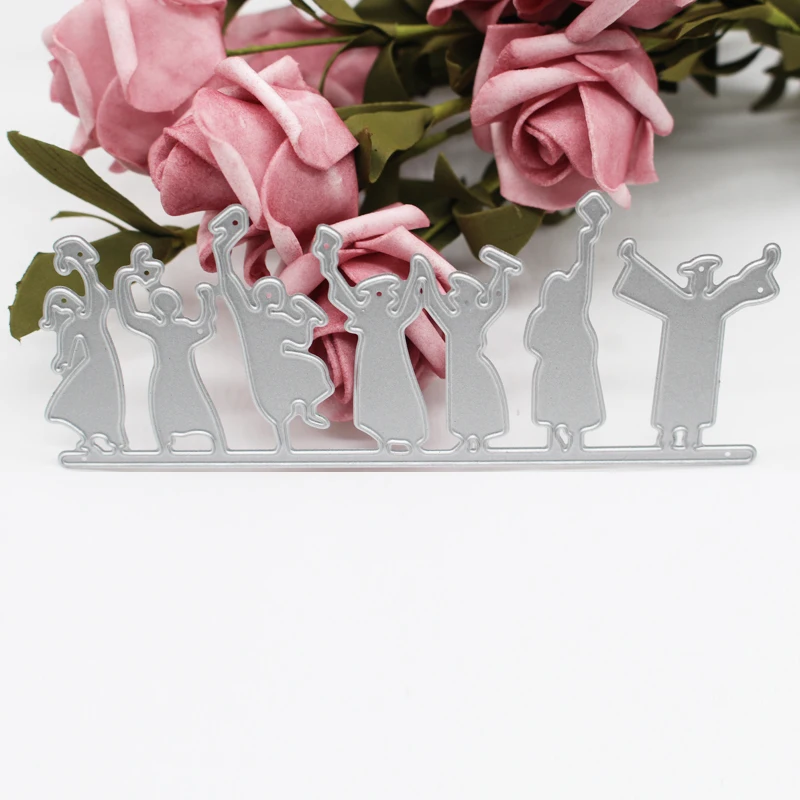 

Graduation photo Metal Cutting Dies Embossing Stencils DIY Scrapbook Album Photo Cards Decoration 142*59 mm