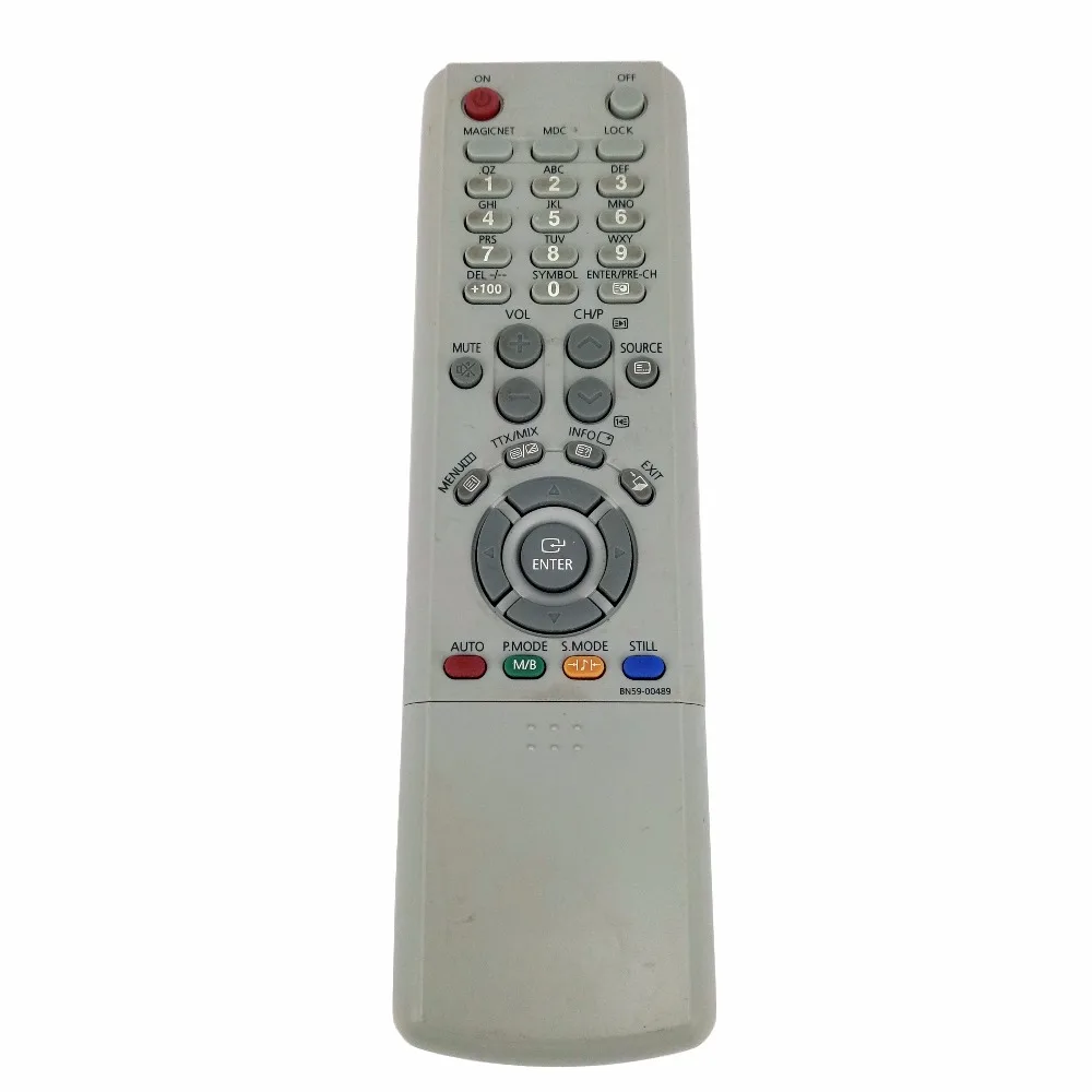 Used Origina FOR SAMSUNG BN59 00489 LCD PLASMA TV Remote control