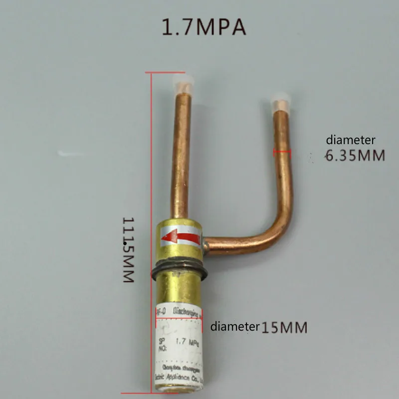 Универсальный 1.9MPa 2.1MPa 2.15MPa 2.35MPa воздушный шунтирующий клапан кондиционер клапан для сточных вод