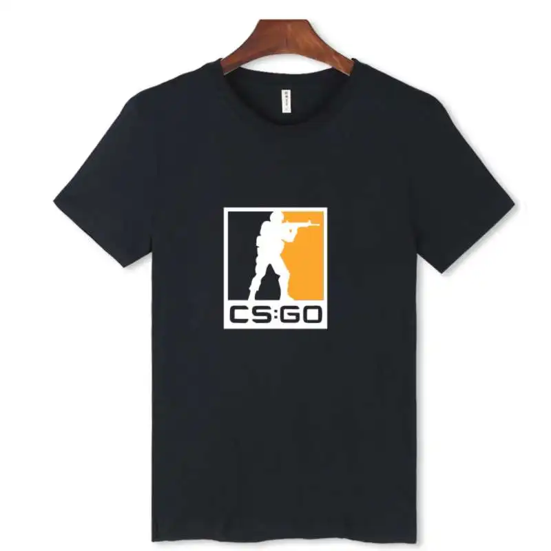 Csgo Мода футболка Для женщин и Для мужчин Летние футболки мужские хлопок тройник Рубашки для мальчиков одежда футболка для Для мужчин csgo