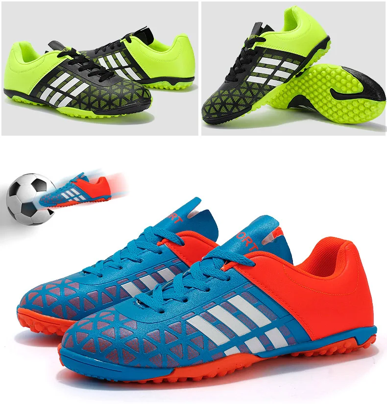 Indoor Superfly Breathable Chuteira Futebol High Quality Cheap Men Soccer Shoes Superfly Original TF Kids Football Shoes (22)
