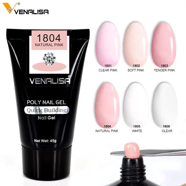 2019 New Nail Art Venalisa Canni Camouflage Color Extend Builder