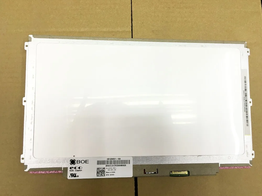 

For Dell Latitude E7240 Screen LCD Display HB125WX1-100 P/N 031R70 HB125WX1 100 Matrix for 12.5" HD 1366X768 Matte Replacement