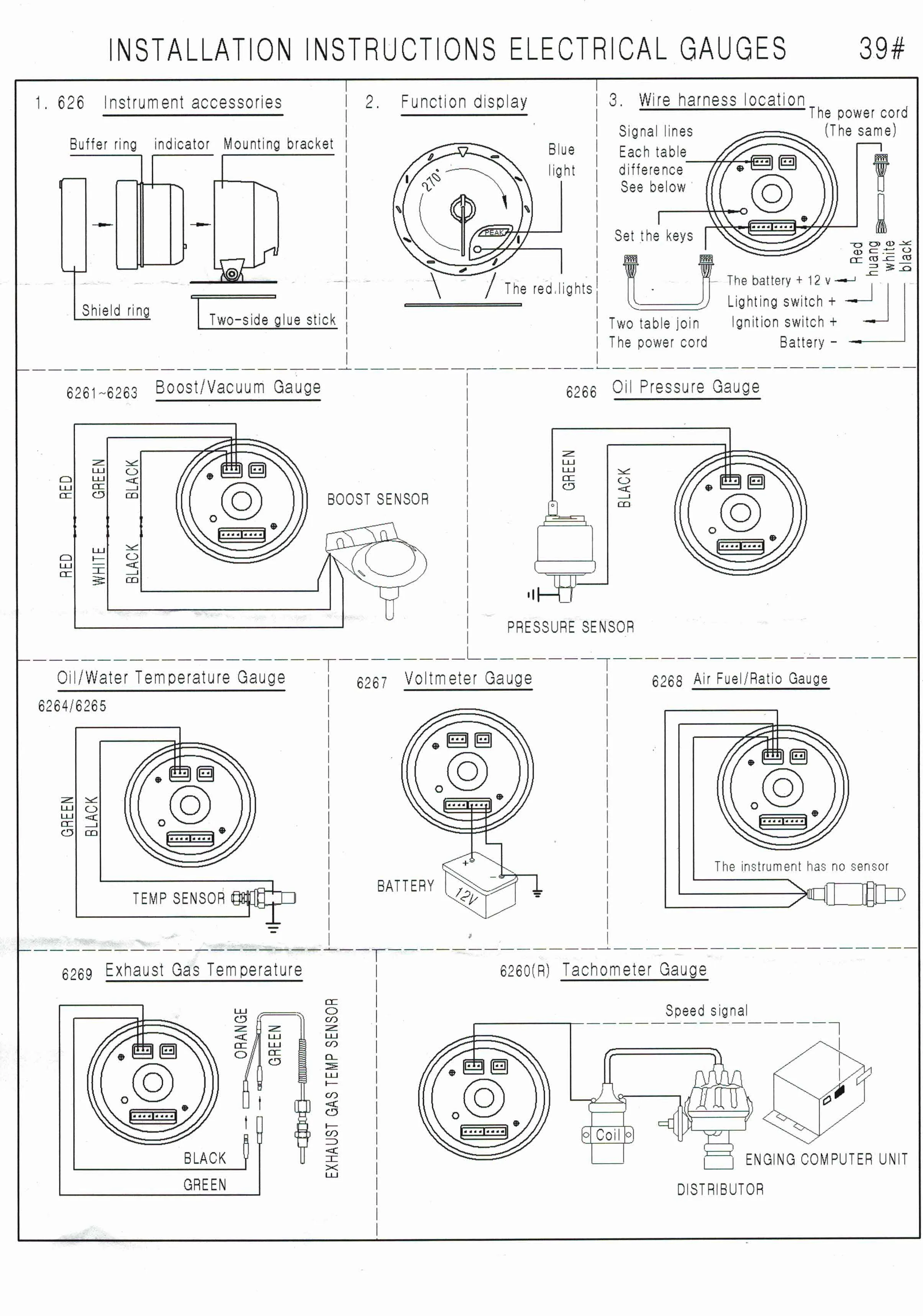 Dynoracing 60 мм автомобильный воздушный датчик соотношения топлива красный и белый Освещение узкополосный воздушный измеритель соотношения топлива Черный Автомобильный измеритель BX101473