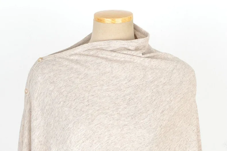 Грудное вскармливание крышка хлопок с длинным рукавом многофункциональная одежда шарф для малышей Уход Cover Up фартук шаль накидка B52 10