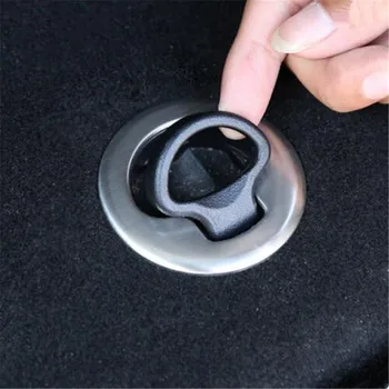 

Free shipping Car styling Stainless Steel rear Trunk handle Trim decoration case For Dodge Journey 2013-2017 auto accessories