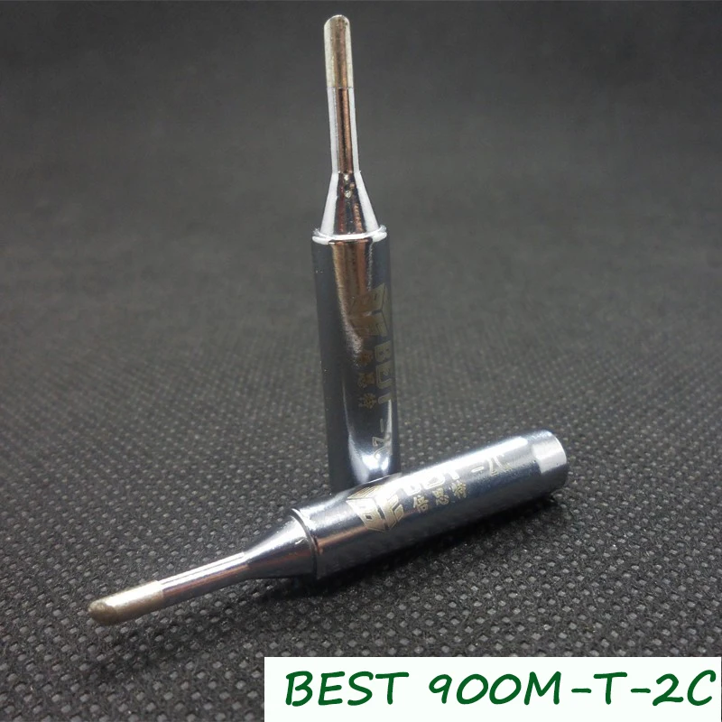 BEST Universal 900M T 2C Solder Iron Tips for Hakko 936 898d 852d