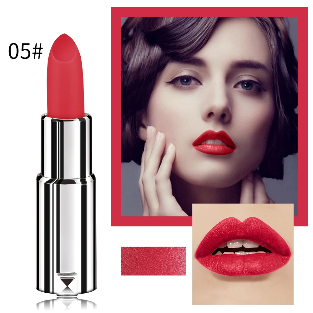 

Lipstick set Make-up velvet is not easy to decolorize