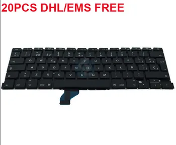 

20pcs With FREE DHL/EMS Shipping For Macbook Pro 13" a1502 Keyboard Spanish SP Layout Compaitble with Year 2013-2015