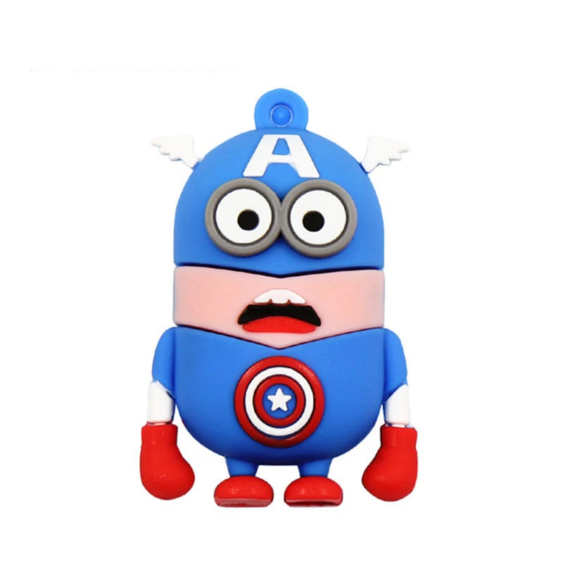Cartoon pen drive Super Hero minions usb flash drive 64gb 32gb 16gb 8gb 4gb Funny minions memory stick pendrive Cartoon pen drive Super Hero minions usb flash drive 64gb 32gb 16gb 8gb 4gb Funny minions memory stick pendrive