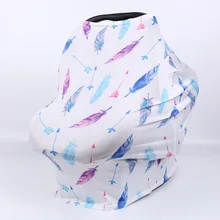 Чехол для кормления ребенка, тканевые салфетки для кормления, Многофункциональные Чехлы для коляски для новорожденных и младенцев, детский шарф, накидка для грудного вскармливания