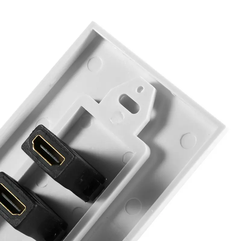 Ethernet стены HDMI кабель двойной порт позолоченный HDMI Крышка для домашнего кинотеатра DVD tv