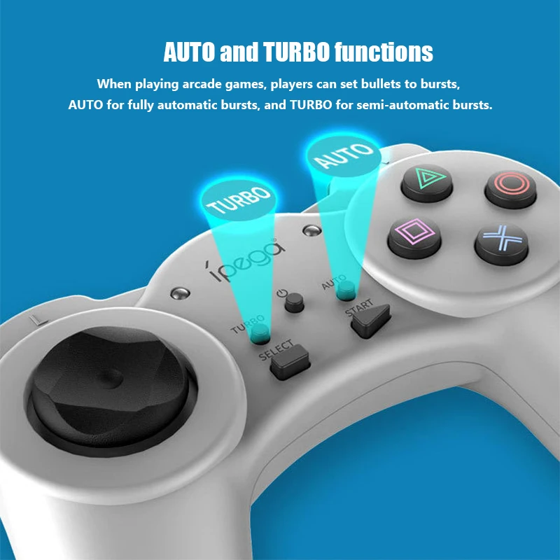 

2019 new PSmini mini game console gamepad with Turbo combo function joypad for PSmini