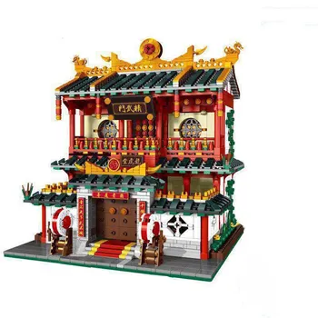 

New 2531Pcs XB 01004 Block Genuine Creative Building Series The Chinese Martial Arts Set Building Blocks Bricks DIY Toys