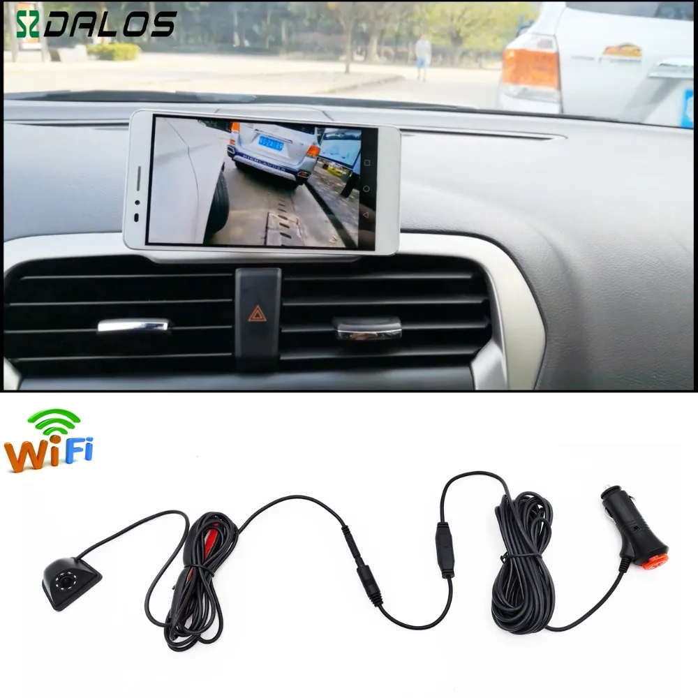 

SZDALOS WIFI camera car side view camera High temperature resistant waterproof For IOS and Android Front view camera for car