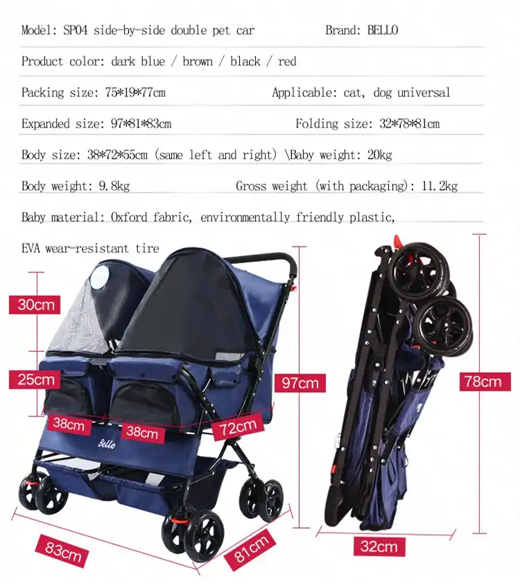 double dog strollers sale