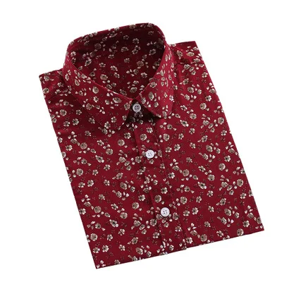 Dioufond летние Полосатые блузки с животным принтом, блузка, рубашка,, женские рубашки с длинным рукавом, Кит, повседневные блузы размера плюс 5XL - Цвет: Fl003