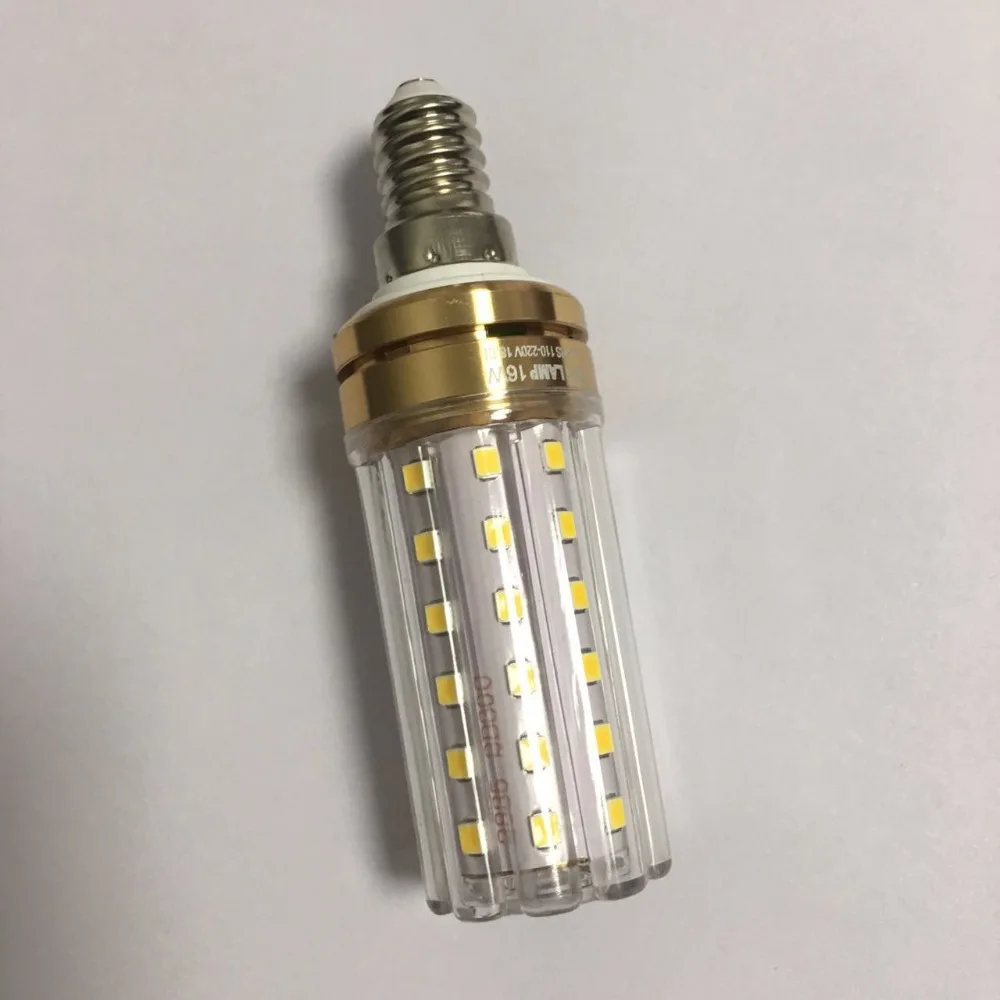 20 шт./лот e14 220 v Светодиодные лампы 2835 Smd светодиодные лампы E14 кукурузы 8 Вт 12 Вт 16 Вт светодиодные лампы Bombillas двойной Цвет temperaturelight лампада