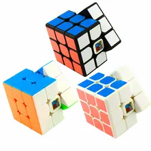 3 Слои MF3RS2 кубик рубика 3x3x3 куб Magic Cube V2 черный/Stickerless головоломки Cube игрушки для детей 5,7*5,7 см размер