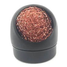 1 шт. паяльный шар Железный кончик паяльника очиститель стальной проволочной пайки проволочная щётка для сварки паяльные принадлежности