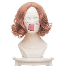 Персона 5 Хару Окумура Косплэй парик Noir Окумура Хару Косплэй парик