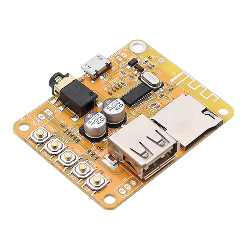 LEORY беспроводной bluetooth 4,2 USB модуль приложение управление беспроводной bluetooth аудио приемник усилительная плата с акриловой оболочкой