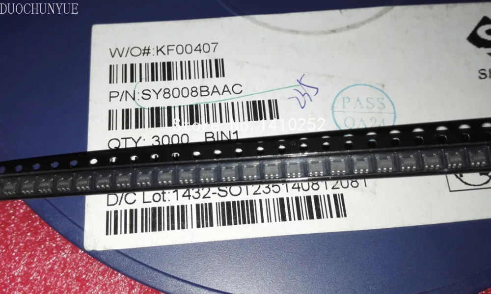 50pcs/lot SY8008BAAC SY8008B SY8008 SOT23 5 MODULE new Free Shipping ...